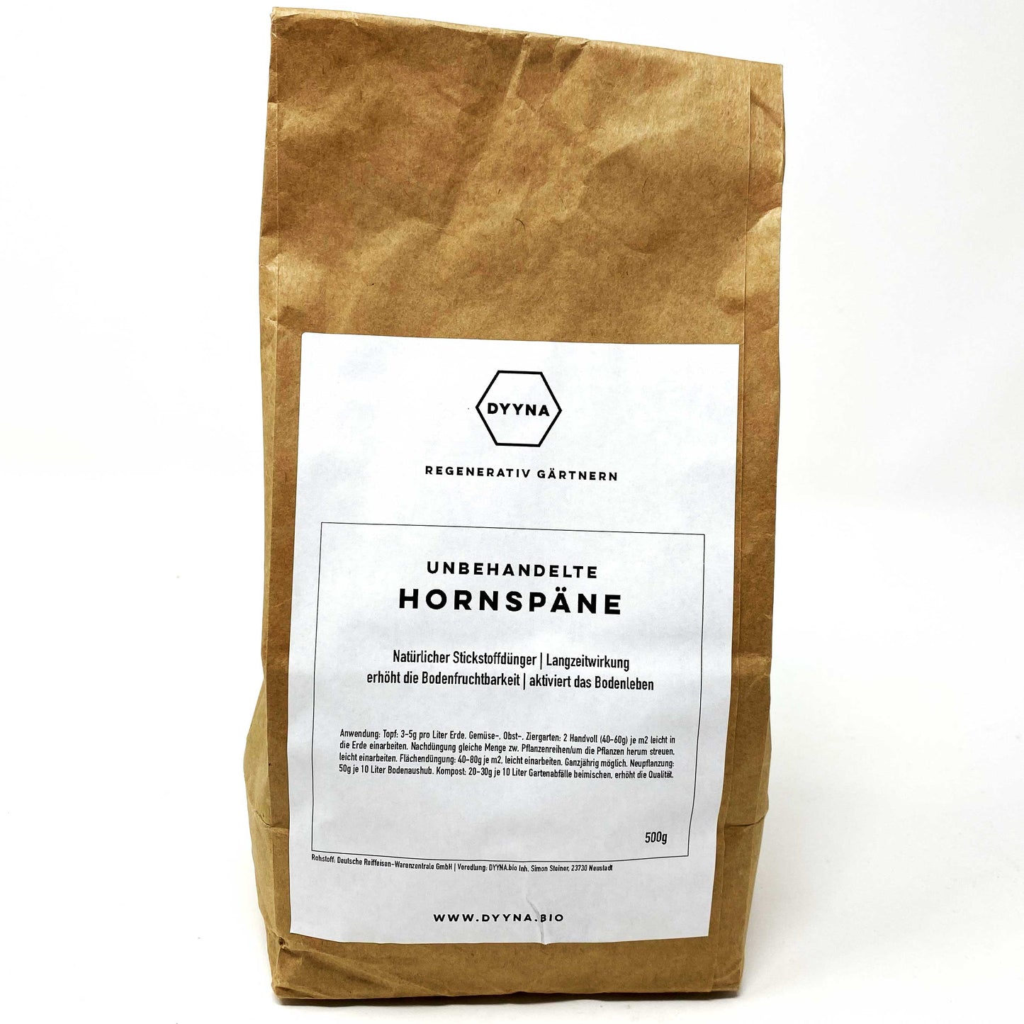 Hornspäne, unbehandelt – Natürlicher Stickstoffdünger