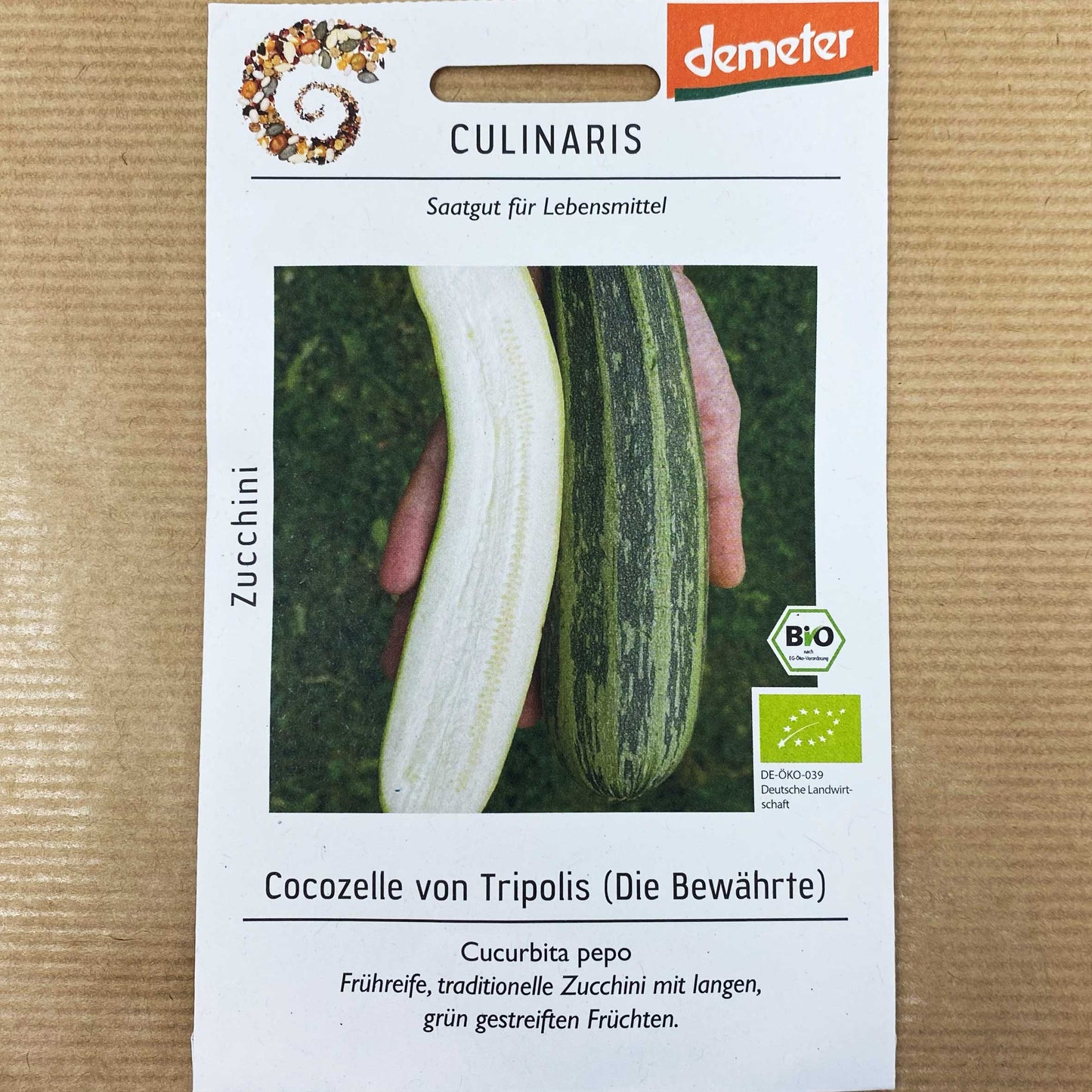 Zucchini Cocozelle von Tripolis